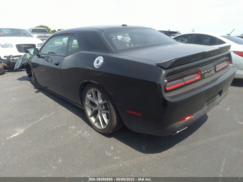 VIN 2C3CDZJG2NH233273 2022 DODGE CHALLENGER GT