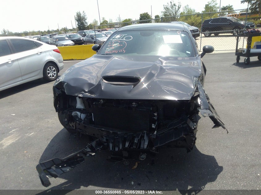 VIN 2C3CDZJG2NH233273 2022 DODGE CHALLENGER GT