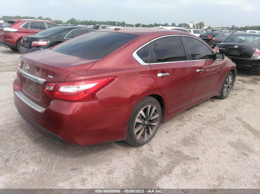 2017 NISSAN ALTIMA 2.5 SV - 1N4AL3APXHC123541