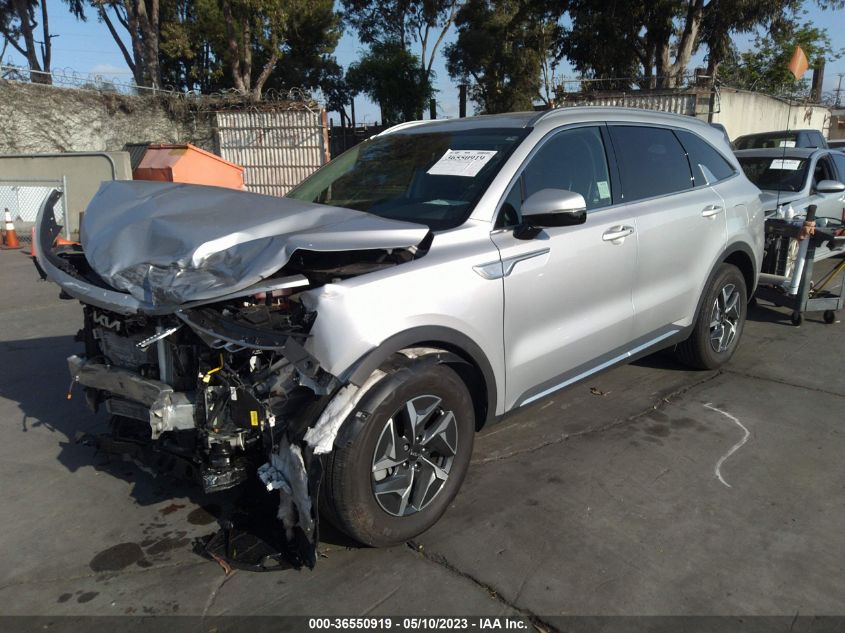 2022 KIA SORENTO HYBRID S KNDRG4LG5N5120647