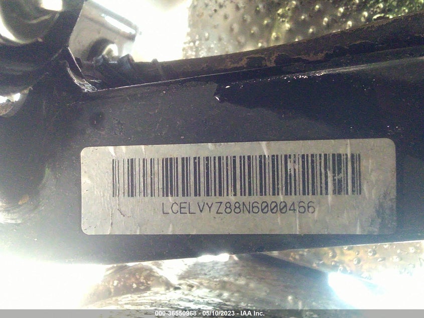 VIN LCELVYZ88N6000466 2022 CFMOTO CFORCE 800