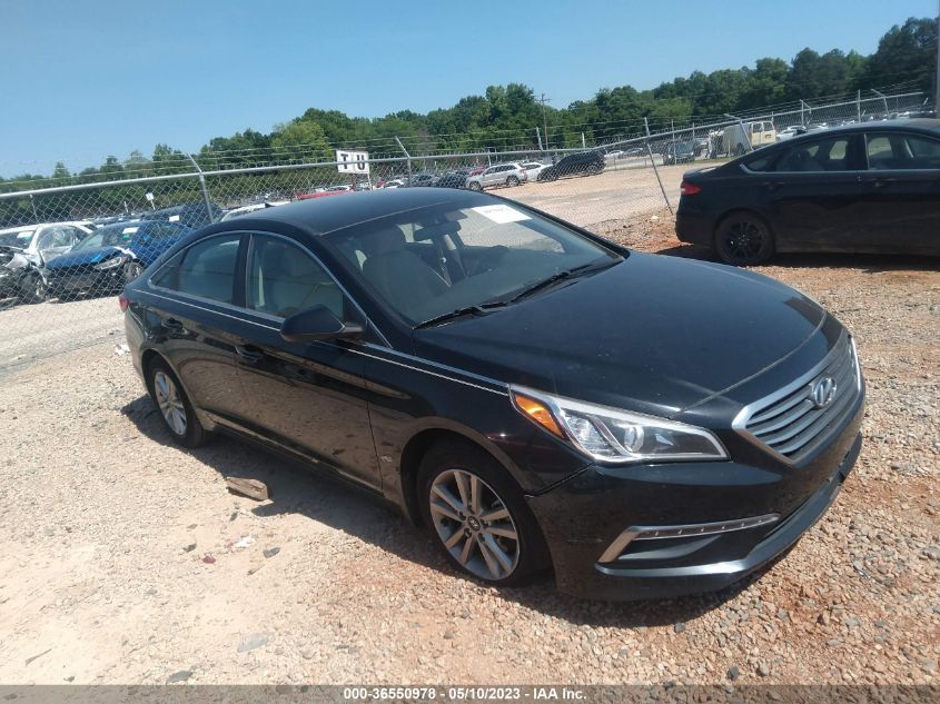 2015 HYUNDAI SONATA 2.4L SE - 5NPE24AF9FH148282