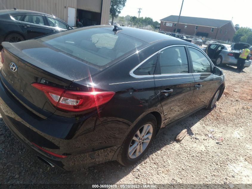 2015 HYUNDAI SONATA 2.4L SE - 5NPE24AF9FH148282