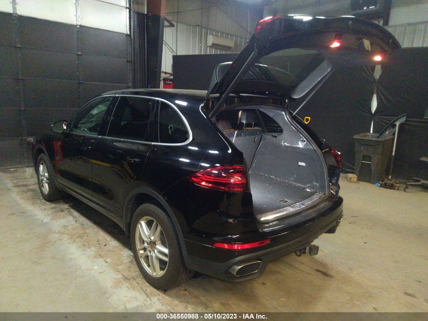 2017 PORSCHE CAYENNE - WP1AA2A20HKA90309