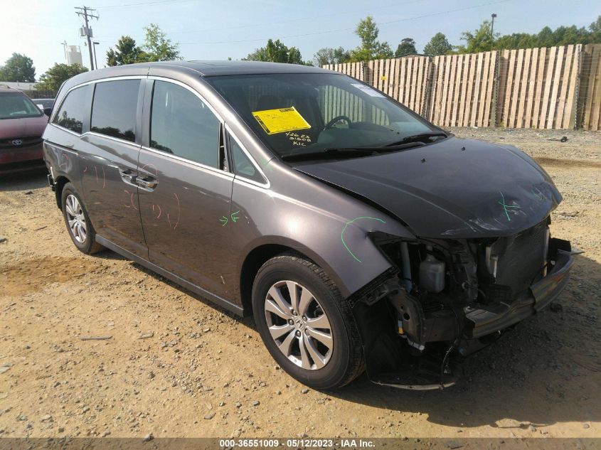 2016 HONDA ODYSSEY EX-L - 5FNRL5H62GB169758