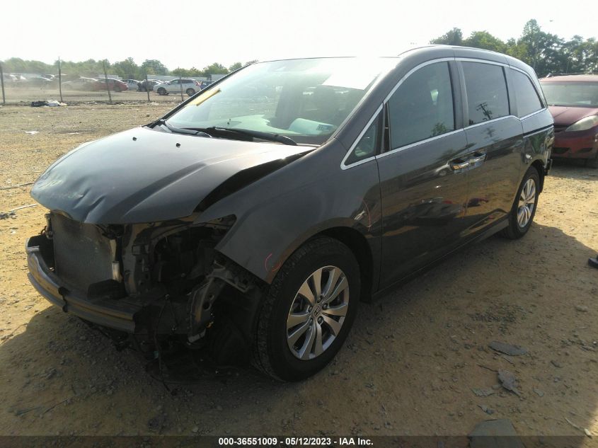 2016 HONDA ODYSSEY EX-L - 5FNRL5H62GB169758