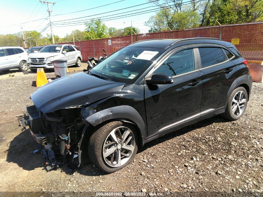 2019 HYUNDAI KONA ULTIMATE - KM8K5CA55KU246961