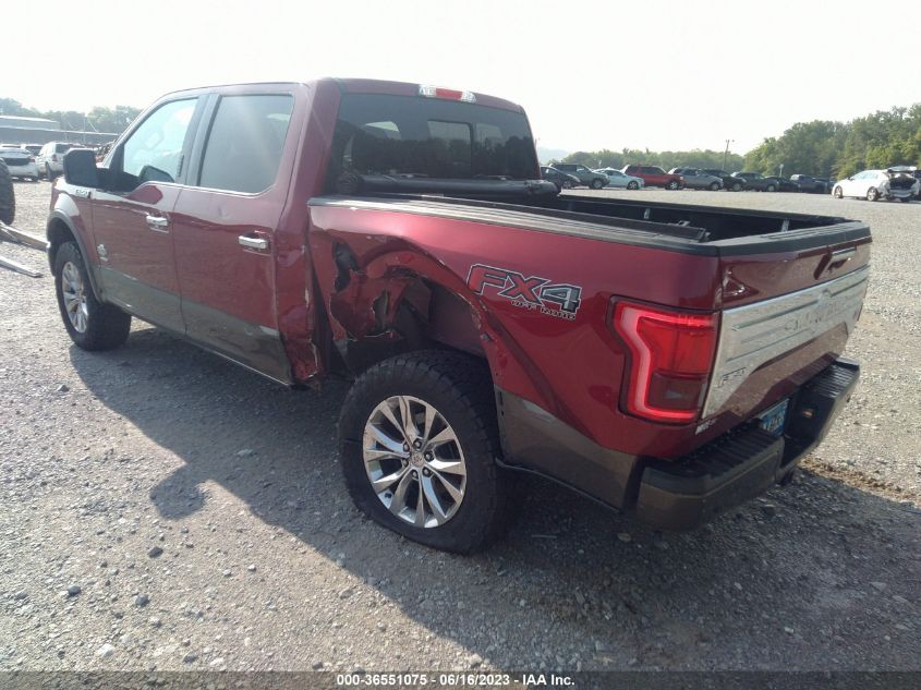 2016 FORD F-150 XLT/XL/LARIAT/PLATINUM - 1FTEW1EG8GFA58185