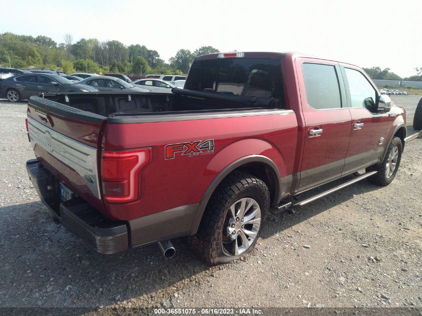 2016 FORD F-150 XLT/XL/LARIAT/PLATINUM - 1FTEW1EG8GFA58185