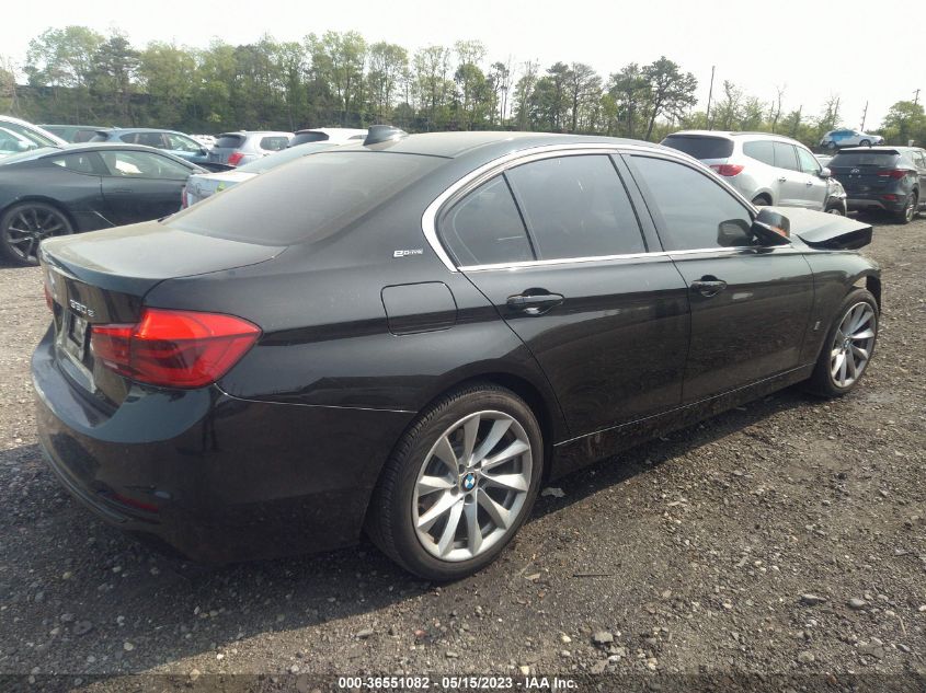 2017 BMW 330E IPERFORMANCE WBA8E1C36HA156269