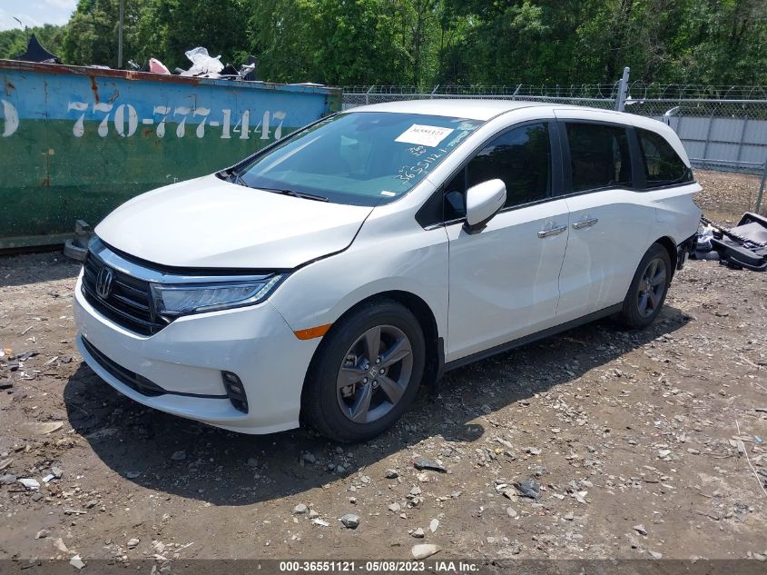 2021 HONDA ODYSSEY EX - 5FNRL6H51MB022727