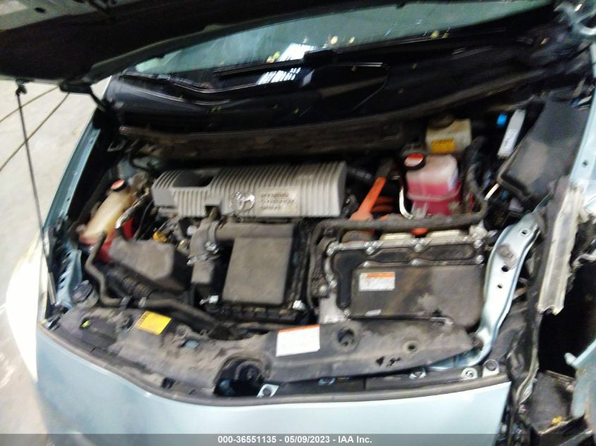 2015 TOYOTA PRIUS FOUR - JTDKN3DU6F1889673