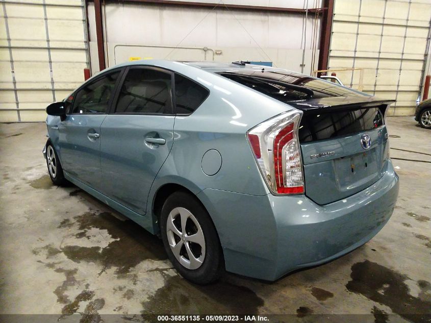 2015 TOYOTA PRIUS FOUR - JTDKN3DU6F1889673