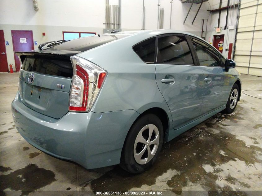 2015 TOYOTA PRIUS FOUR - JTDKN3DU6F1889673