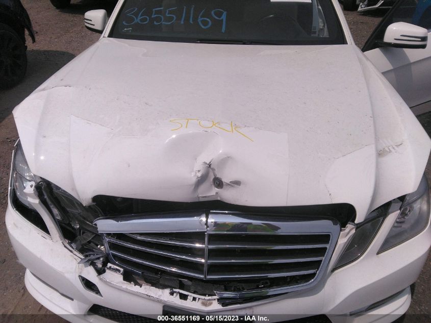 2013 MERCEDES-BENZ E-CLASS E 350 - WDDHF8JB7DA722149