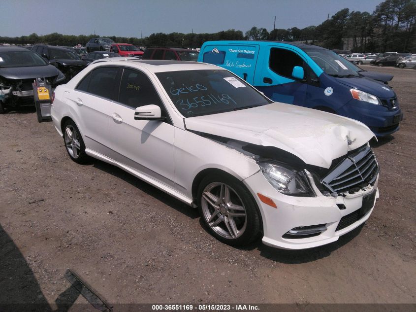 2013 MERCEDES-BENZ E-CLASS E 350 - WDDHF8JB7DA722149