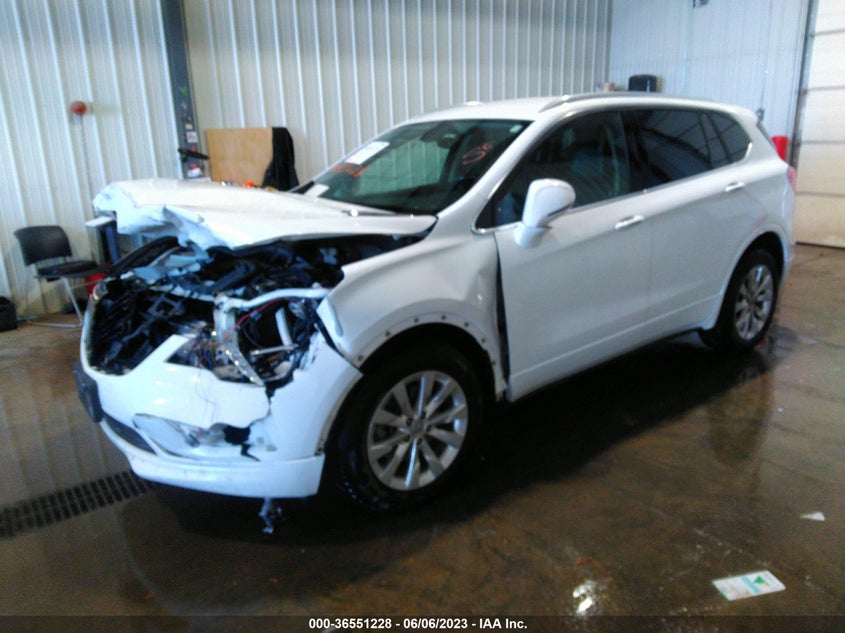 VIN LRBFX2SA4JD057186 2018 BUICK ENVISION ESSENCE