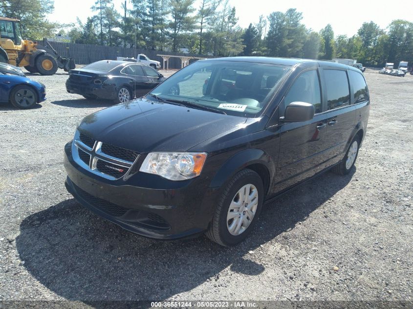 2017 DODGE GRAND CARAVAN SE - 2C4RDGBG1HR862188