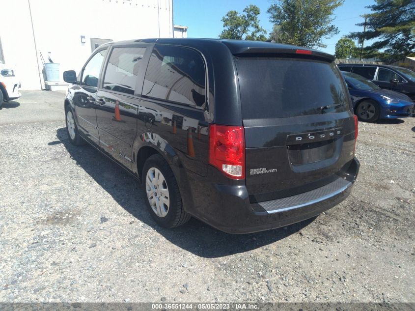 2017 DODGE GRAND CARAVAN SE - 2C4RDGBG1HR862188