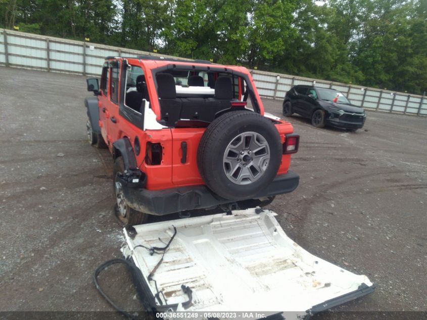 2023 JEEP WRANGLER SPORT S - 1C4HJXDN6PW669444