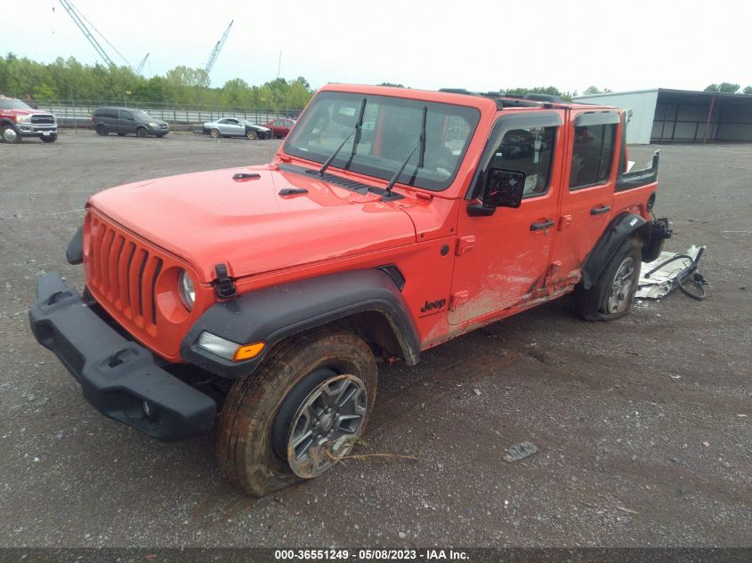2023 JEEP WRANGLER SPORT S - 1C4HJXDN6PW669444