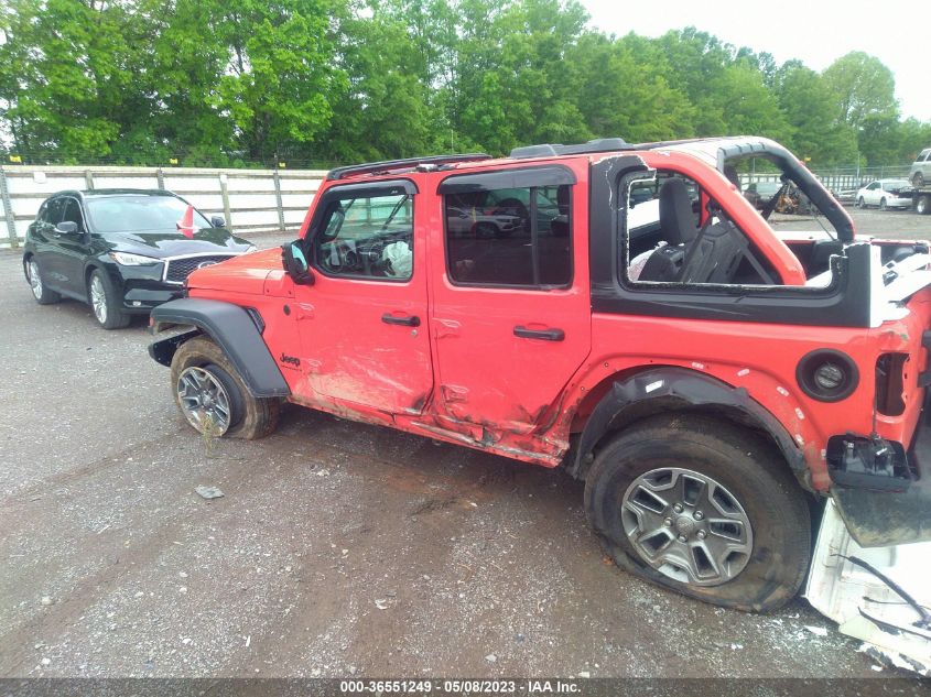 2023 JEEP WRANGLER SPORT S - 1C4HJXDN6PW669444