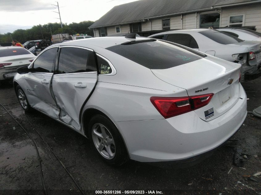 2018 CHEVROLET MALIBU LS - 1G1ZB5ST4JF252931
