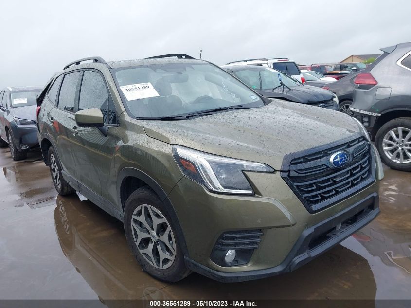 2022 SUBARU FORESTER PREMIUM - JF2SKAEC3NH496997