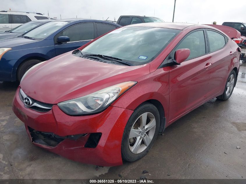 2013 HYUNDAI ELANTRA GLS - 5NPDH4AE3DH341011