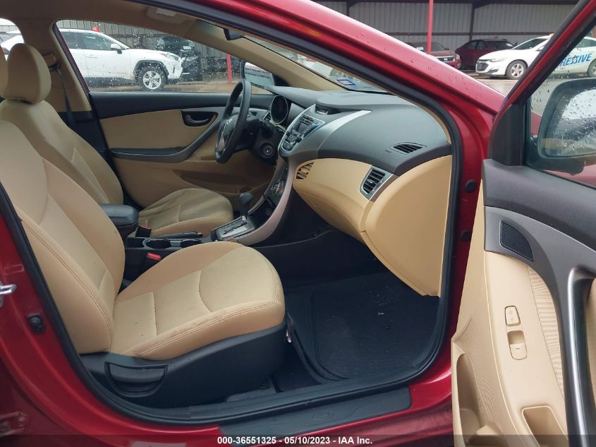 2013 HYUNDAI ELANTRA GLS - 5NPDH4AE3DH341011