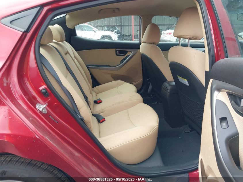 2013 HYUNDAI ELANTRA GLS - 5NPDH4AE3DH341011
