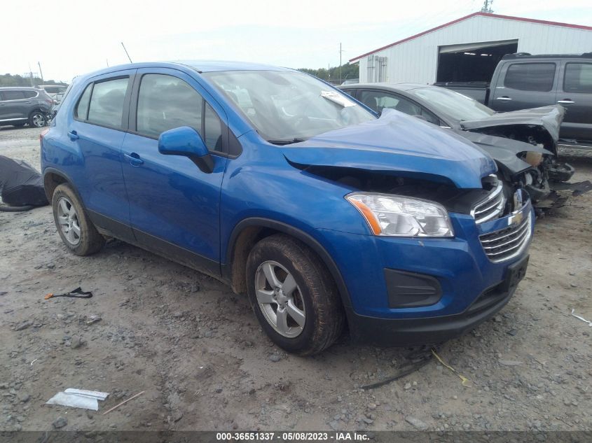 2016 CHEVROLET TRAX LS - KL7CJNSB1GB620213