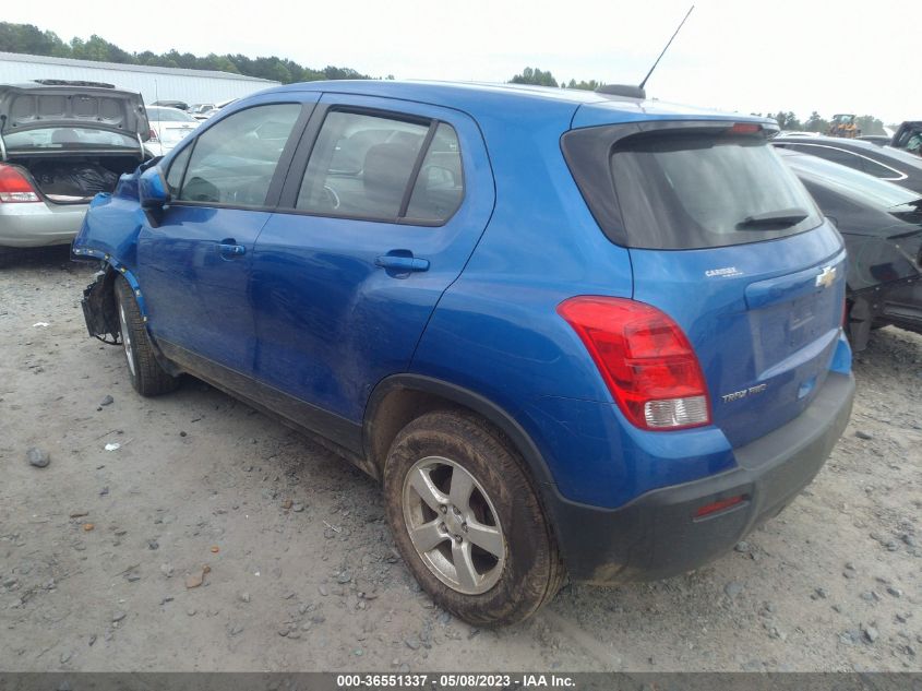 2016 CHEVROLET TRAX LS - KL7CJNSB1GB620213