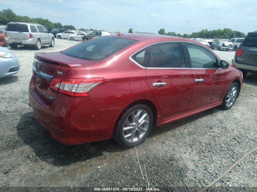 2013 NISSAN SENTRA SR - 3N1AB7AP3DL690339