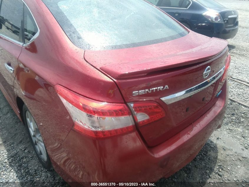 2013 NISSAN SENTRA SR - 3N1AB7AP3DL690339