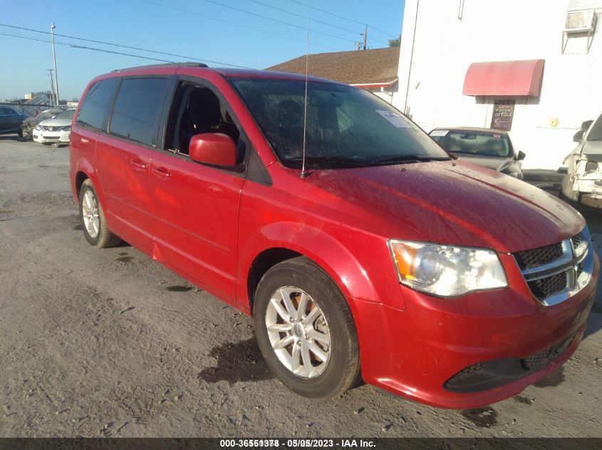 2014 DODGE GRAND CARAVAN SXT - 2C4RDGCG2ER230925