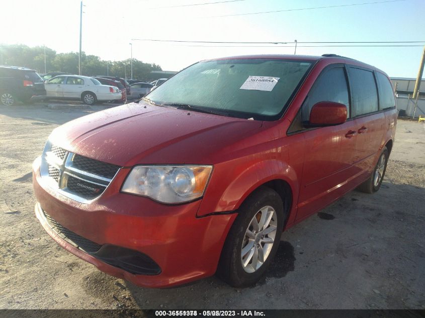 2014 DODGE GRAND CARAVAN SXT - 2C4RDGCG2ER230925