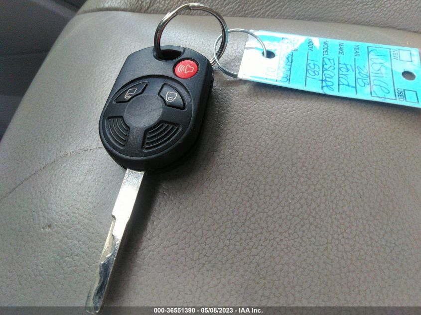 2013 FORD ESCAPE SEL - 1FMCU0H93DUD51581