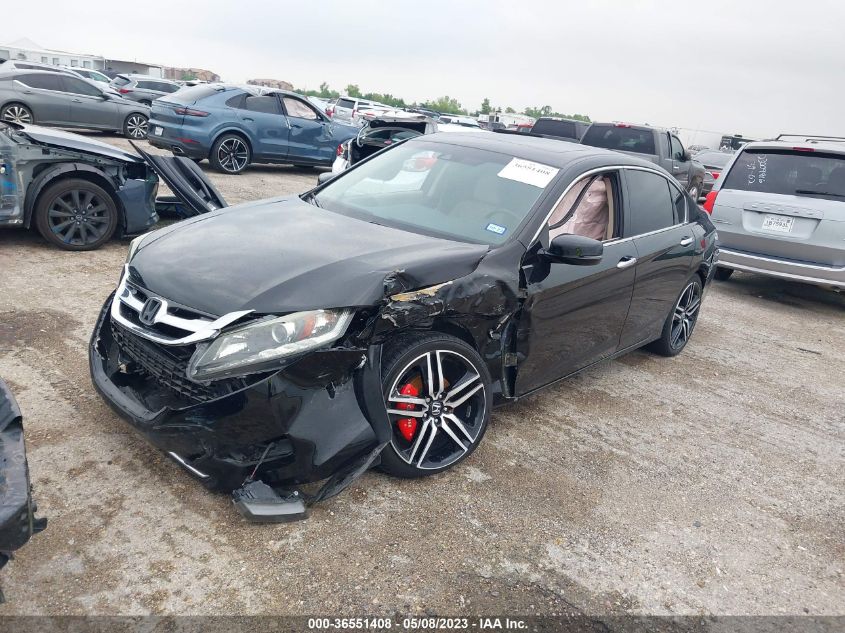 2014 HONDA ACCORD SEDAN EX-L - 1HGCR3F83EA030971