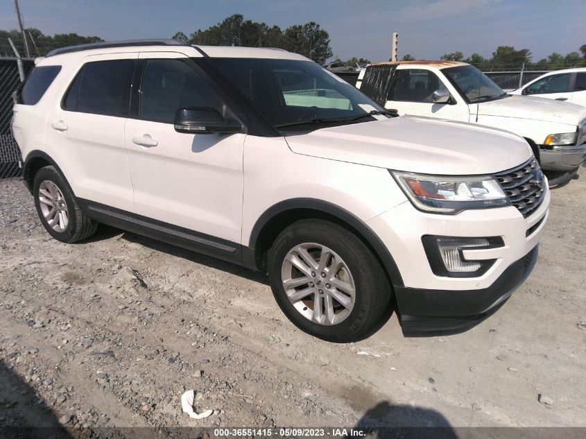 2017 FORD EXPLORER XLT - 1FM5K7D87HGD77190