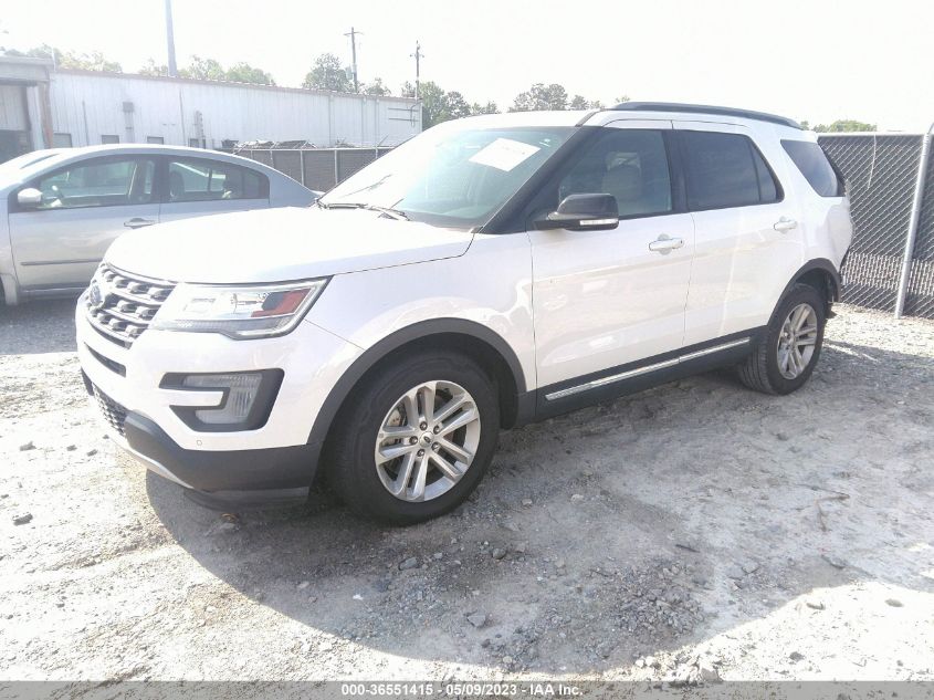 2017 FORD EXPLORER XLT - 1FM5K7D87HGD77190
