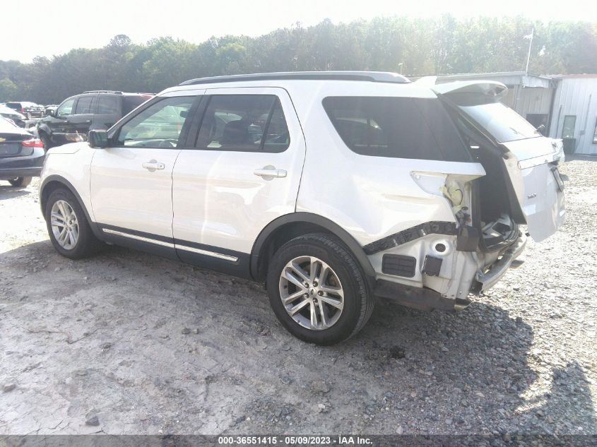 2017 FORD EXPLORER XLT - 1FM5K7D87HGD77190