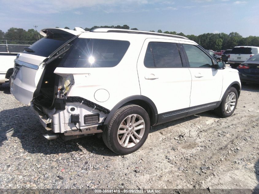 2017 FORD EXPLORER XLT - 1FM5K7D87HGD77190