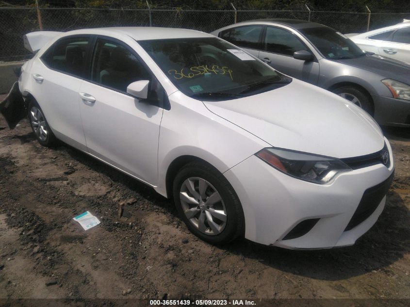 2014 TOYOTA COROLLA L/LE/S/S PLUS/LE PLUS - 2T1BURHE1EC057600