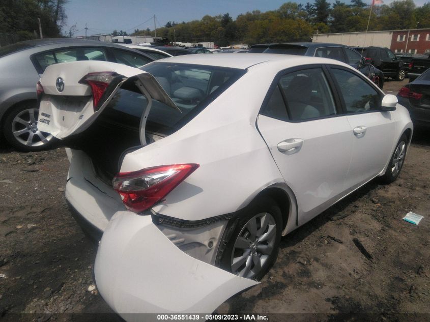 2014 TOYOTA COROLLA L/LE/S/S PLUS/LE PLUS - 2T1BURHE1EC057600