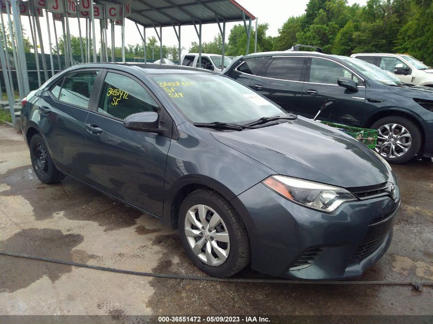 2016 TOYOTA COROLLA L/LE/S/S PLUS/LE PLUS - 2T1BURHE4GC593458