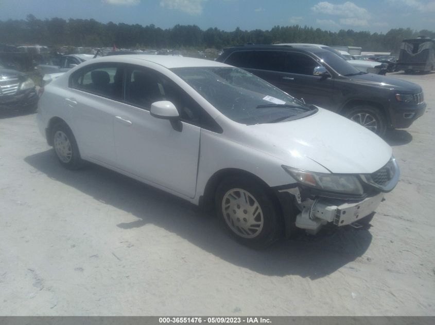2013 HONDA CIVIC SDN LX - 2HGFB2F56DH567139