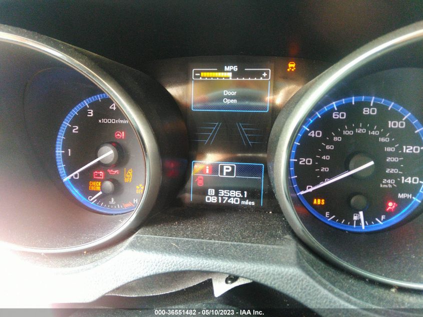 2018 SUBARU OUTBACK PREMIUM - 4S4BSAFC6J3283185