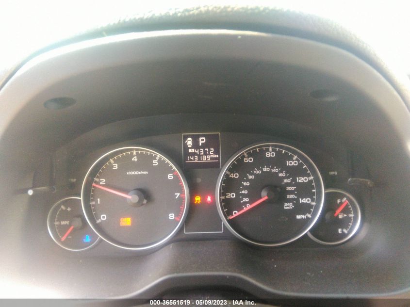 2013 SUBARU OUTBACK 2.5I PREMIUM - 4S4BRBCC0D3202014