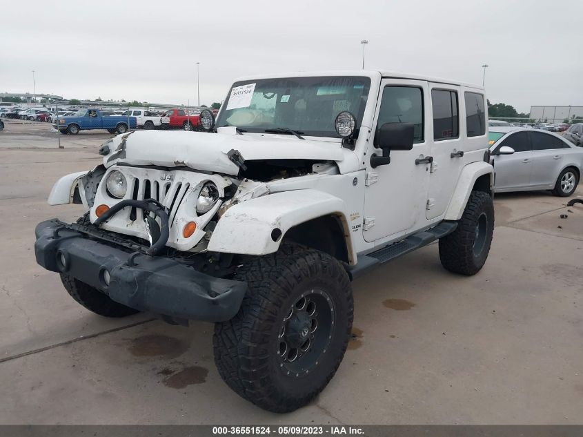 2013 JEEP WRANGLER UNLIMITED SAHARA - 1C4HJWEGXDL646157